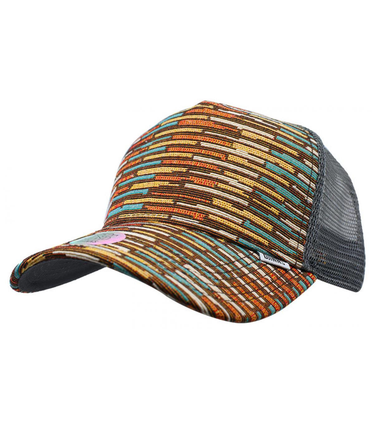 Trucker We Love Ugly Crazy Stripes Djinns